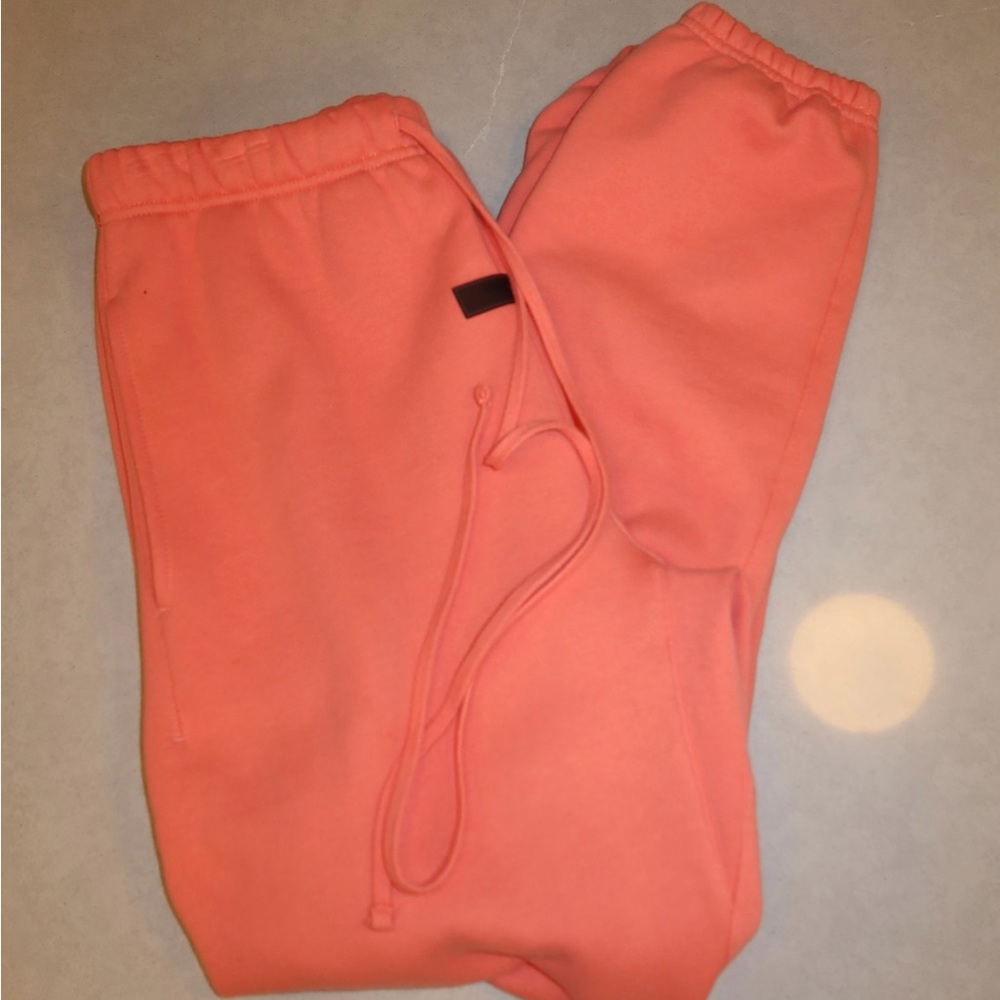 Essentials Coral Sweatpants with Drawstring